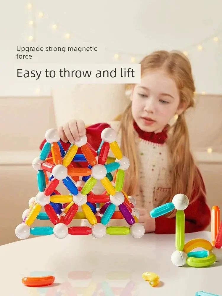 Mideer Educational Magnetic Rods Building Blocks For Kids