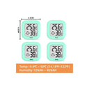 Mini Digital Thermometer Hygrometer 4pcs Indoor Outdoor Monitor