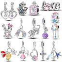 Silver Plated Charm Beads Bracelet