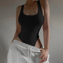 Off Shoulder Halter Bodysuit