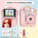 Kids Instant Thermal Print Camera