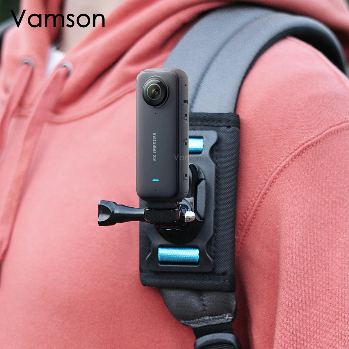 VAMSON Insta360 Backpack Clip Mount