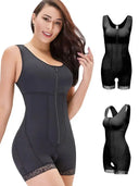 Plus Size Zipper Shapewear For Curves