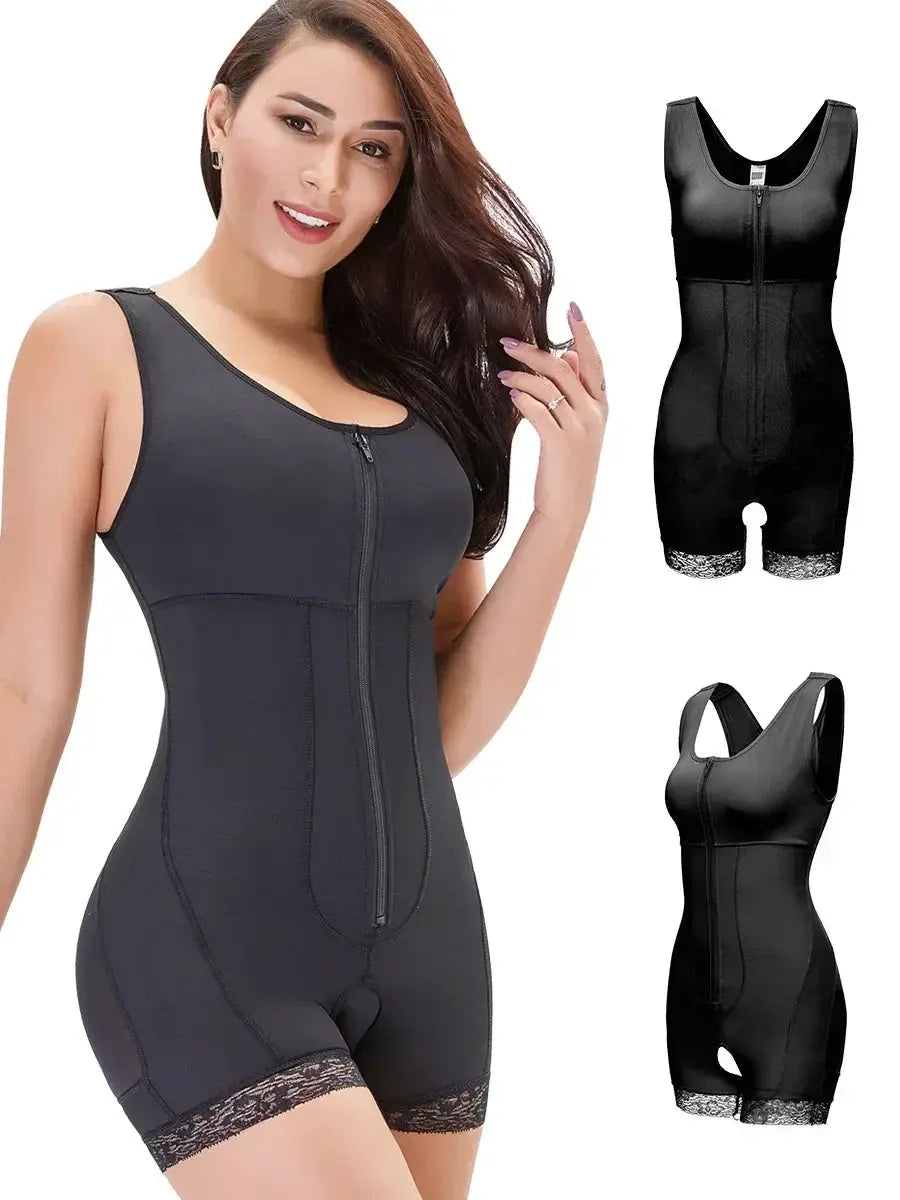 Plus Size Zipper Shapewear for Ultimate Comfort and Curves