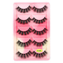Ultimate 3D Mink False Eyelashes Variety Pack Fluffy Natural