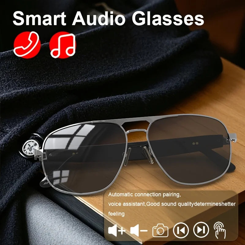 AI-powered Bluetooth glasses wireless smart