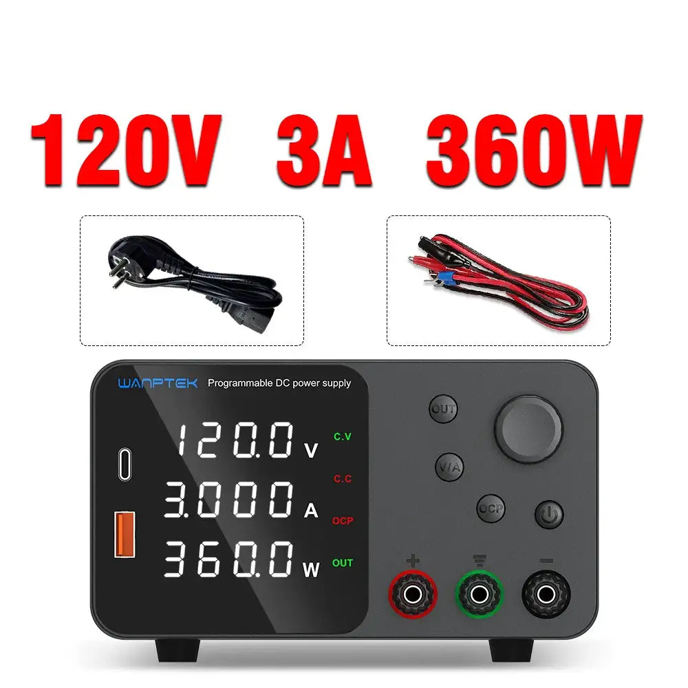 Adjustable DC Bench Power Supply for Electronics — product view 8