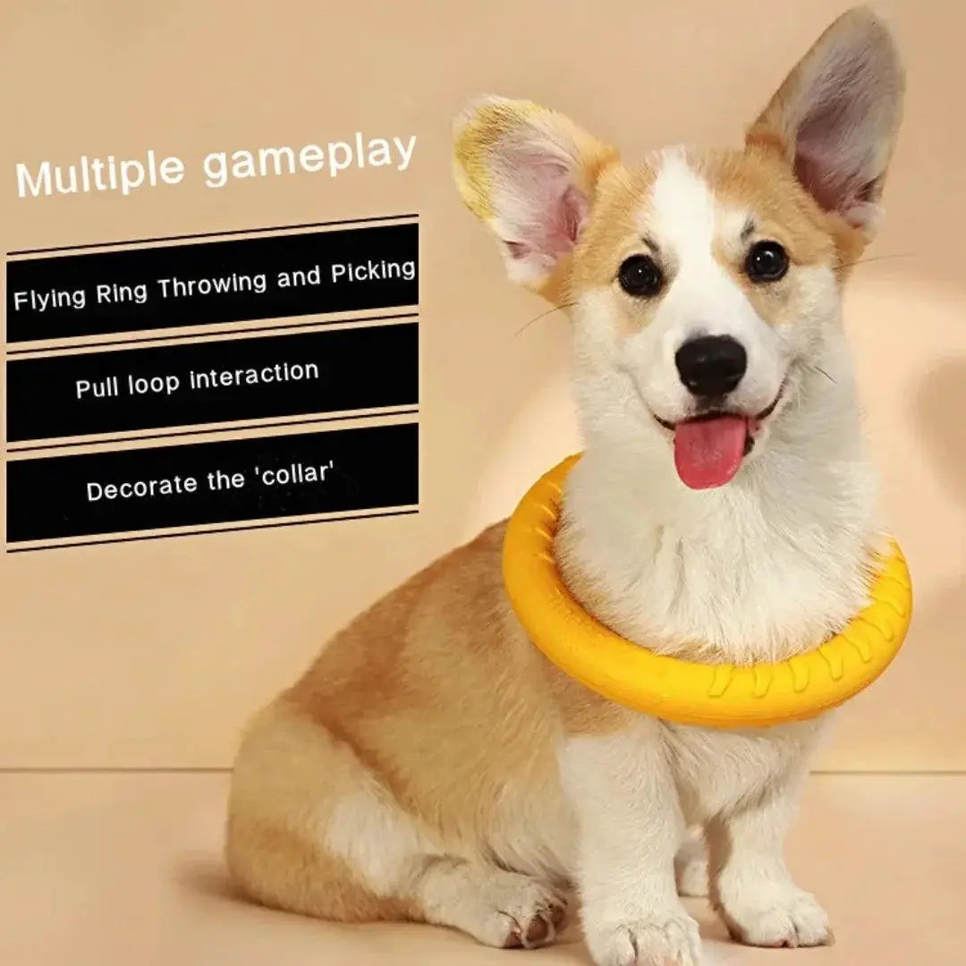 Dog Ring Toys Gentle On Teeth For Training And Play