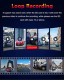 4K Dash Cam for Cars with 24/7 Parking