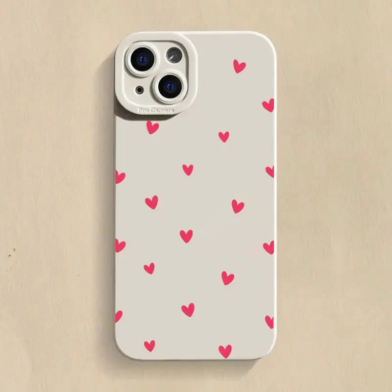 Black Love Heart Case - Durable Shockproof Cover — product view 9