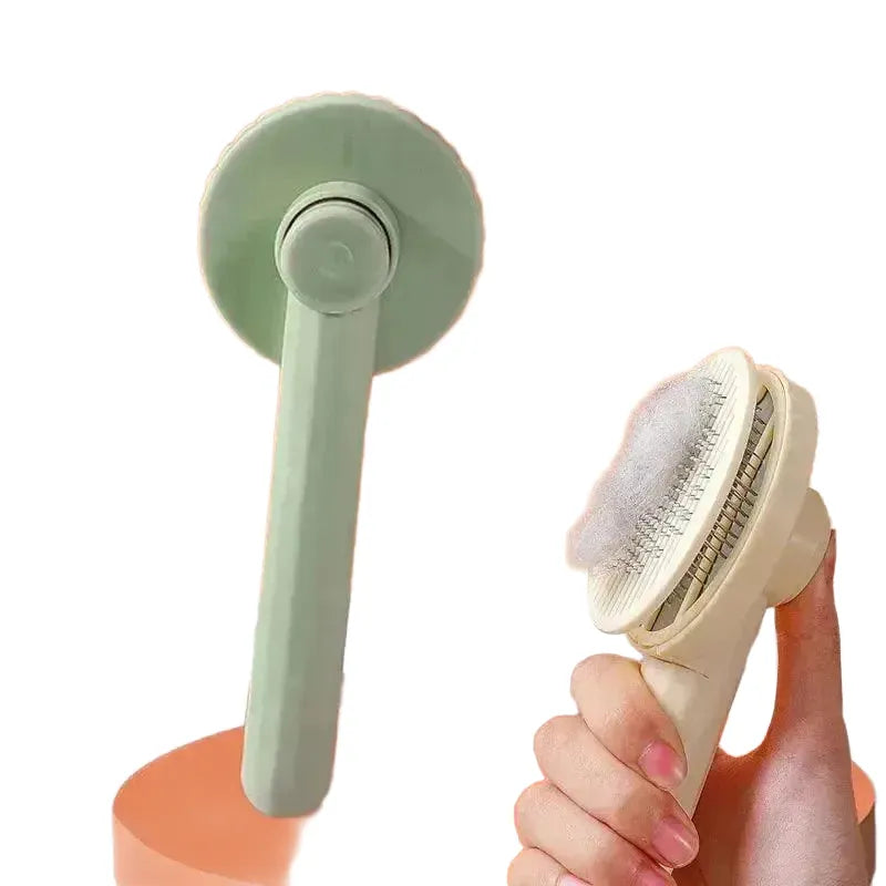 Self Cleaning Slicker Brush for Dogs — product view 1