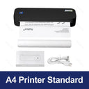 Inkless A4 Bluetooth Printer for Travel