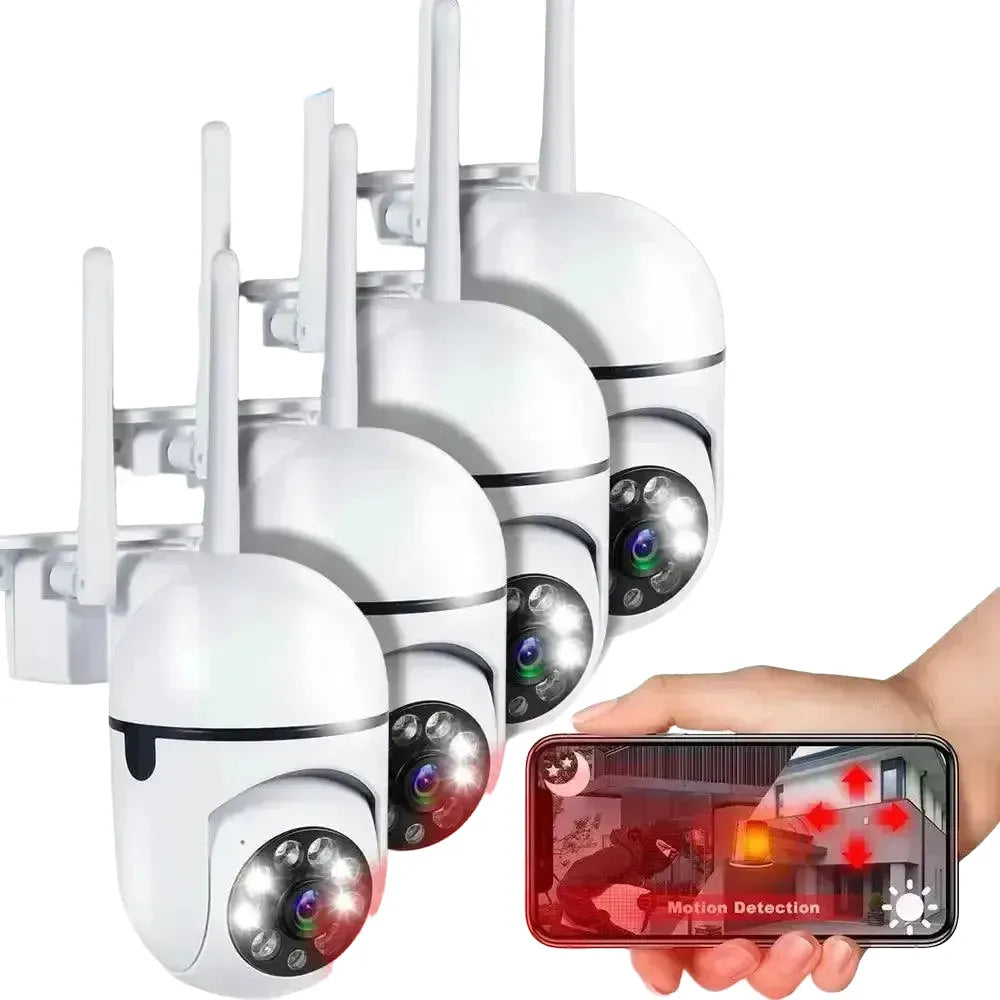 Outdoor Security Camera for Homes Edition AA — 1 White Camera