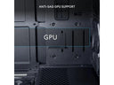 LIAN LI LANCOOL Compact ATX RGB Gaming Computer Case, Tower Chassis w/ PWM Fans Pre-Installed, reinventing ATX Layout / Tempered Glass Side Panel (Black) --- LANCOOL