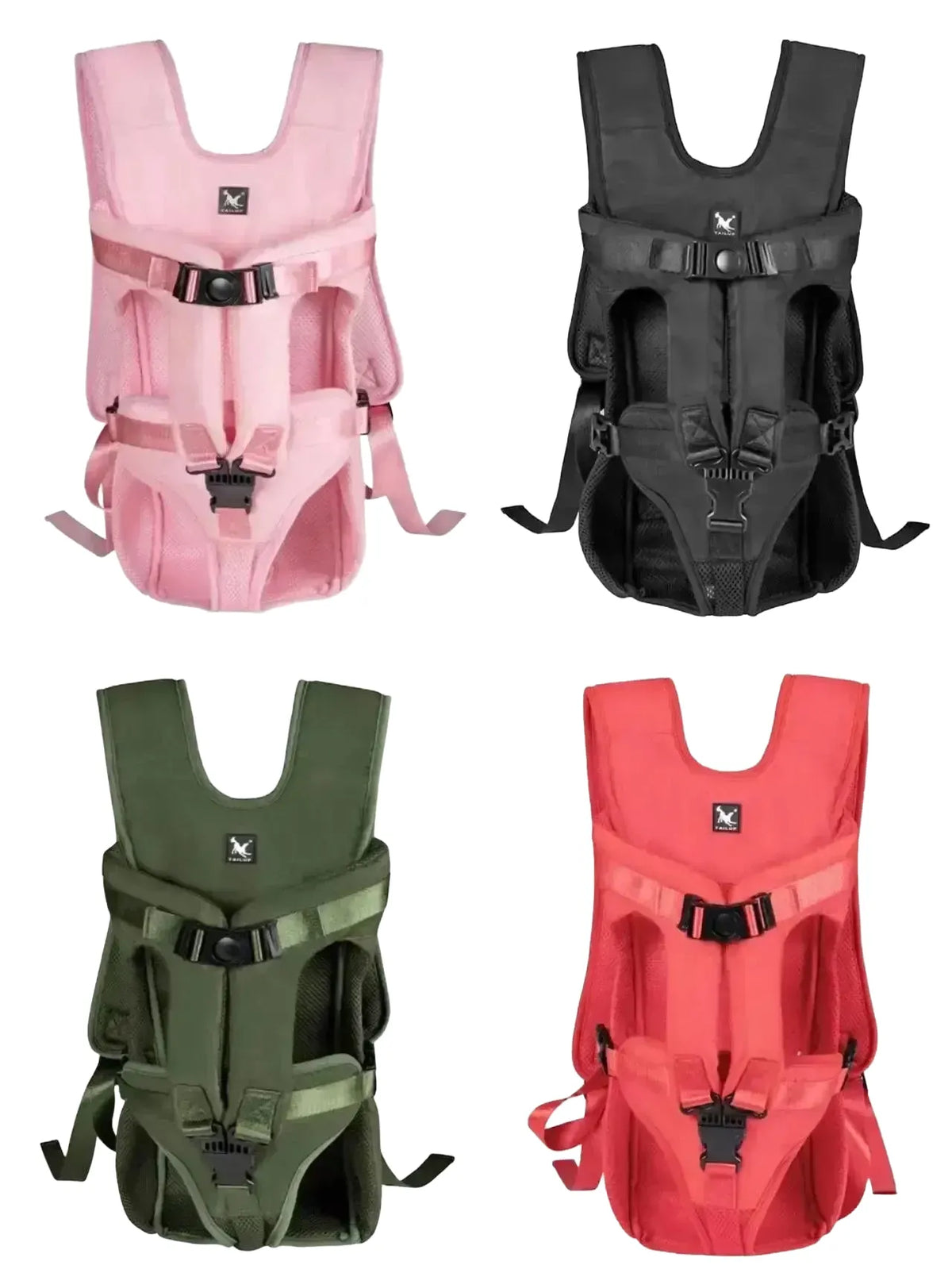 Cozy Fit Pet Carrier Backpack for Travel — Black