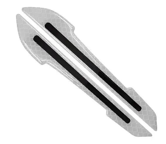 Reflective Stickers Warning Strip Tape Traceless Protective Car Sticker Warn on Car Rearview Mirror Exterior Auto Accessories