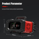 Car Motorcycle Battery Charger Lithium AGM GEL Lead-Acid LiFePO4 Smart Charger