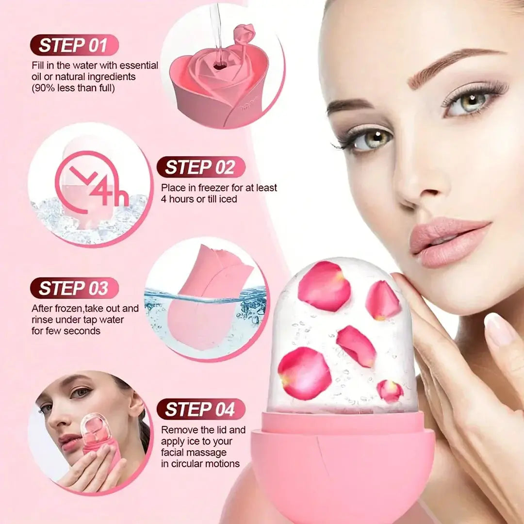 Ice Roller Massager For Face Eyes Neck Natural Care