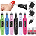 Portable Electric Nail Drill: Machine Manicure Tools