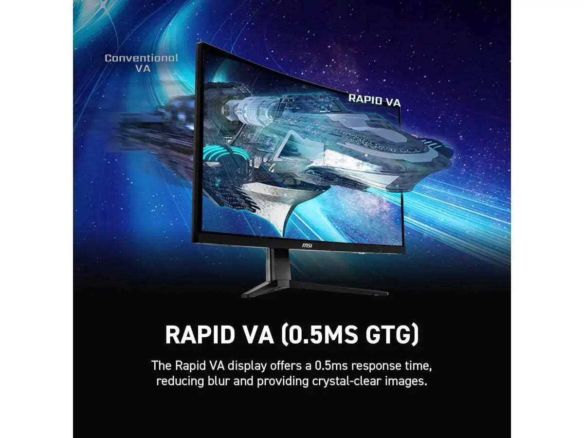 MSI 27 Inch QHD 180Hz Curved Monitor