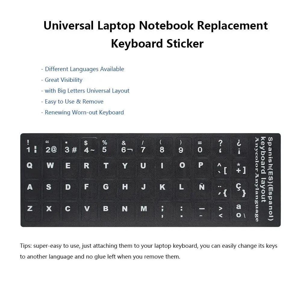 Multi Language Keyboard Stickers For Multilingual Typing