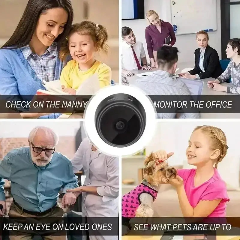 Mini A9 WiFi 1080P HD Security Camera Wireless Monitoring Security Protection Remote Monitor Surveillance Camcorders Smart Home