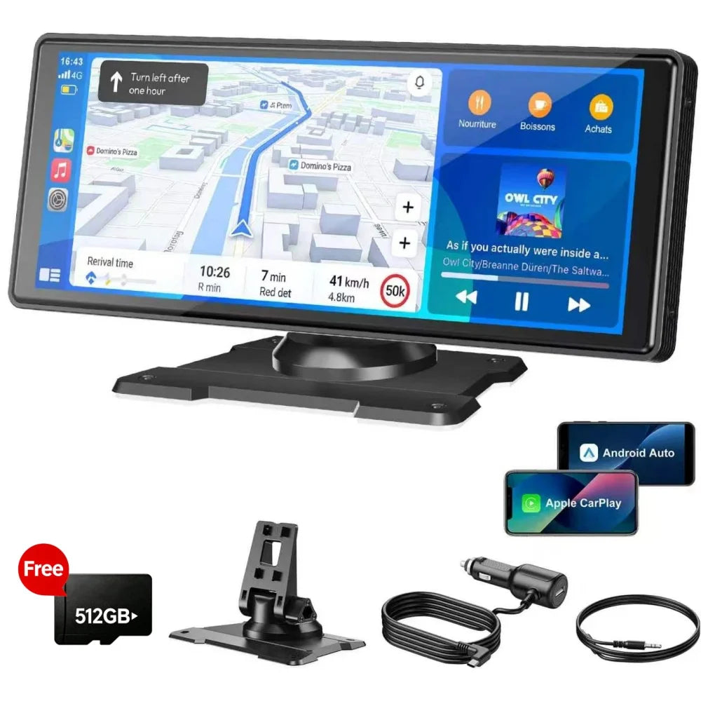 Inch Carplay And Android Auto Infotainment System - Hd — product view 1