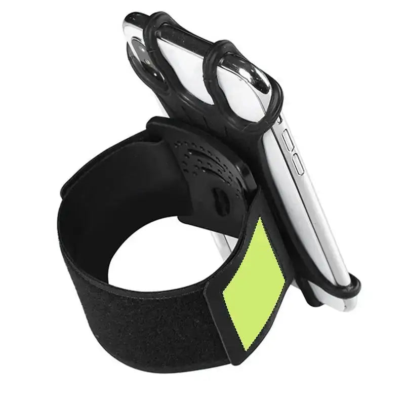 Mobile Phone Universal Wrist Phone Holder 360 Rotation Cradle Wristband Outdoor Gym Running Suitable for Mobile Phone