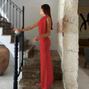 Slim Fit Maxi Dress For Summer Parties