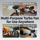 Turbo Blower Clears Debris Fast Today