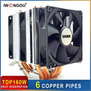 IWONGOU Hurricane Air Cooler CPU for Gaming and Workstations