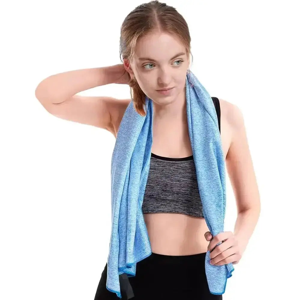 Quick Drying Silver Ion Microfiber Gym Towel Essential