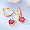 Mula Sterling Silver Golden Earrings