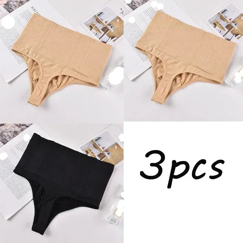 3 Pack VIP Link Womens Body Shaping Tummy Control Pants