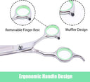 Pet Grooming Stainless Steel Scissors for Precision Trimming