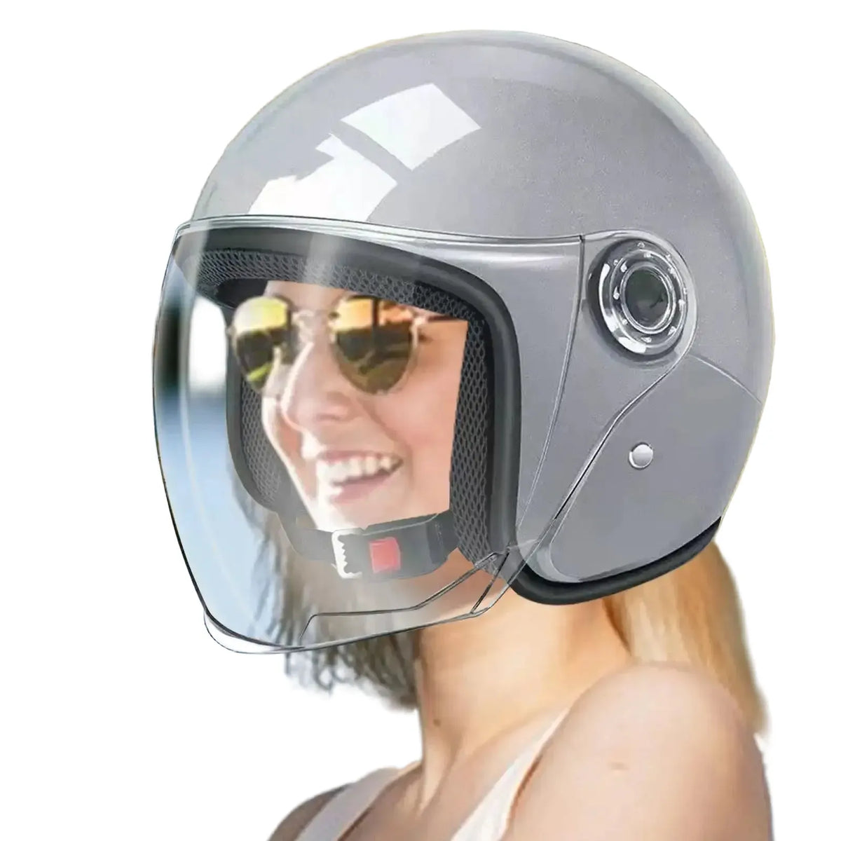Comfortable Half Face Scooter Helmet — product view 1