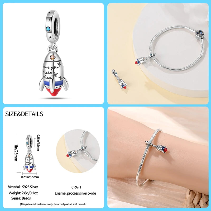 Sterling Silver Space Travel Collection