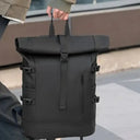 Roll Top Backpack For Men Large Laptop