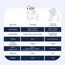 Salon Grade Silicone LED Face Mask With Neck 7 Color Photon Therapy Radiant Skin