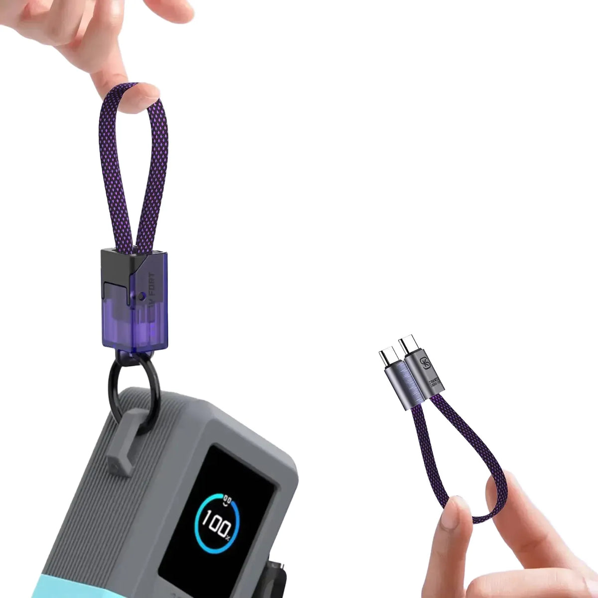 Magnetic Keychain USB C - PD Fast — product view 1