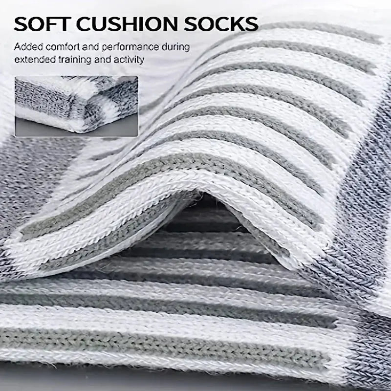 Ultimate Comfort 6 Pack Low Cut Running Socks For Men Women