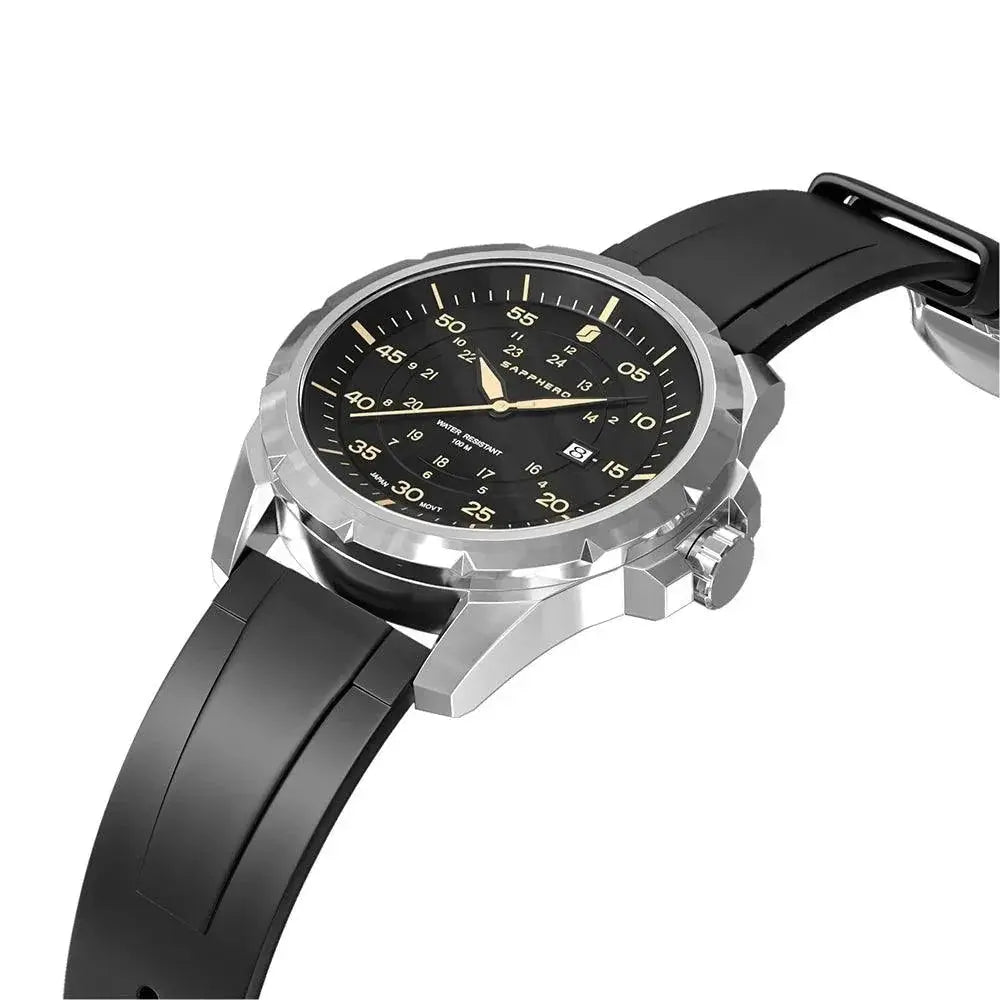Luxury Waterproof Quartz Wristwatch For Timeless Elegance