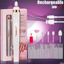 Electric Nail Drill - Fast 4Speed Portable File.