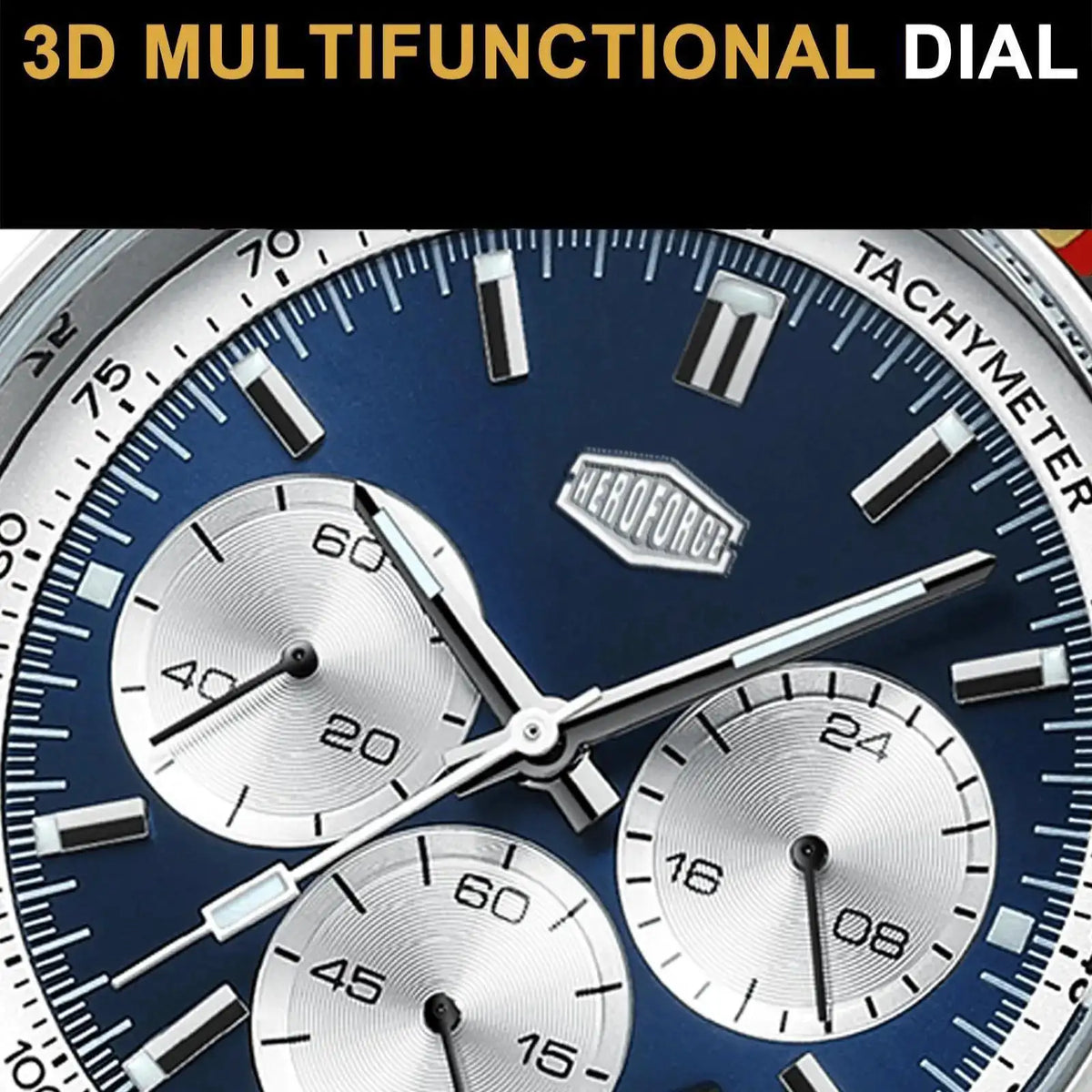 Heroforce Chronograph Watch For Men — product image 3