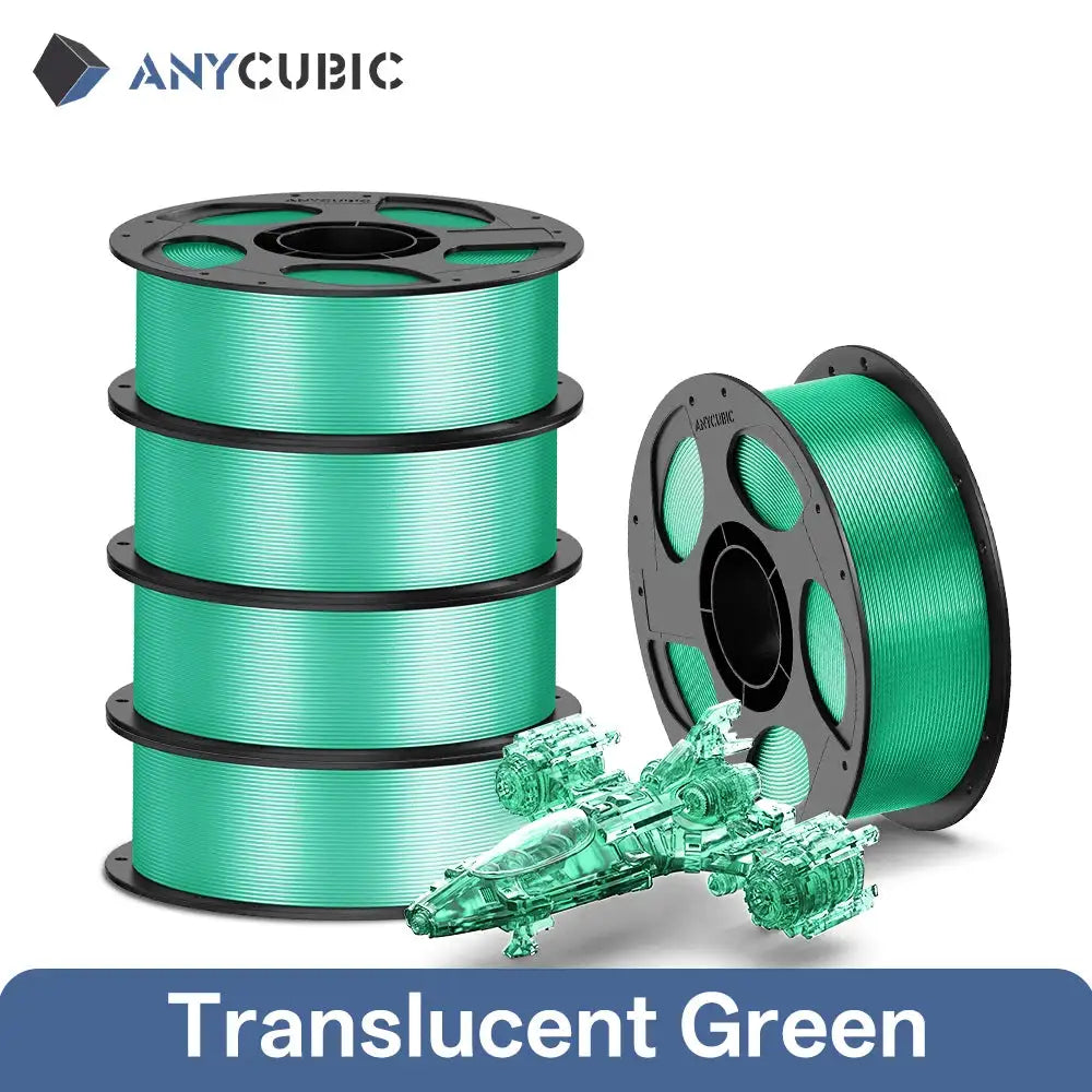 ANYCUBIC 5KG PETG Filament PLA 3D Printer Multicolor 1.75mm Plastic 3D Printer Filament For Kobra 3 Combo S1C FDM 3D Printer