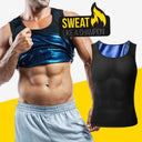 Men's Sauna Shapewear Compression Vest for Enhanced Sweat