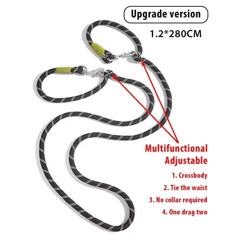 Hands-Free Dog Leash for Safe Walks — product view