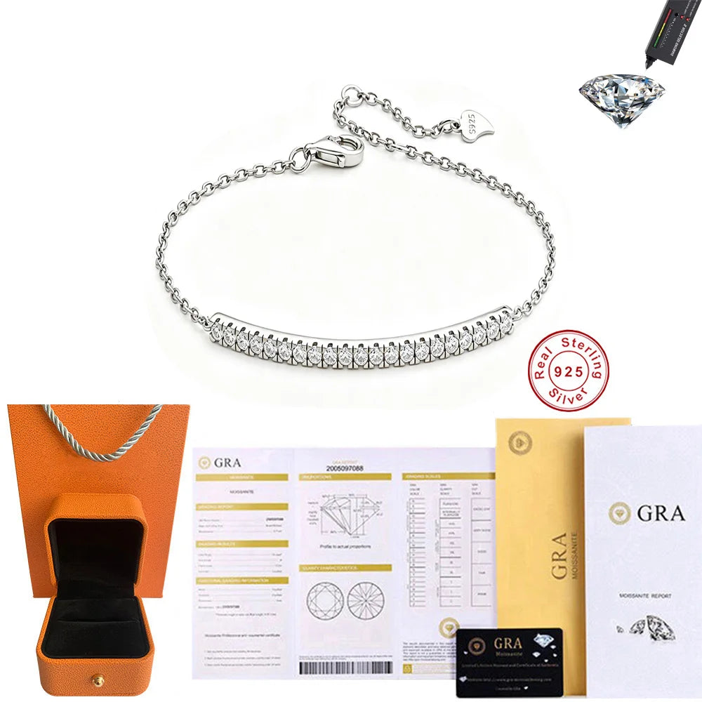 Moissanite Jewelry in Sterling Silver Classic — product view 7