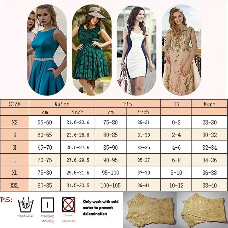 High Waist Lace Jacquard Tummy Control Shapewear Briefs