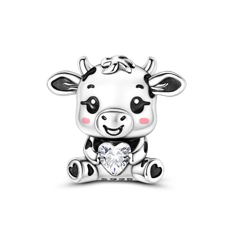 Sterling Silver Charm Pendant Bead